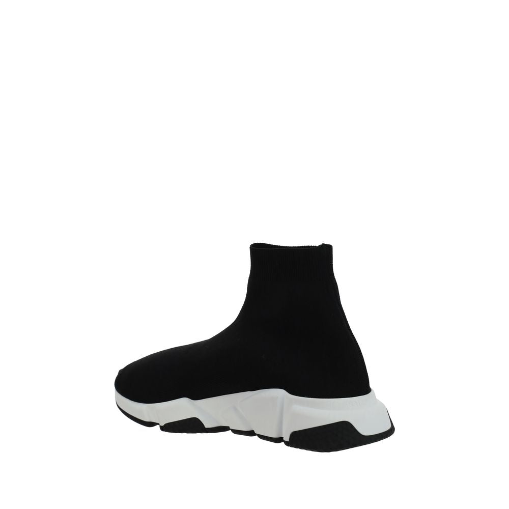 Balenciaga Black Polyester Athletic Sneakers
