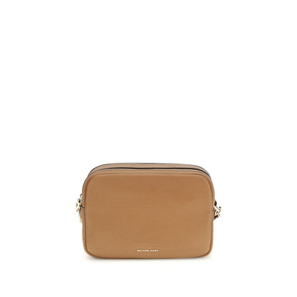 Michael Kors Brown Calf Leather Bos Taurus Shoulder Bag