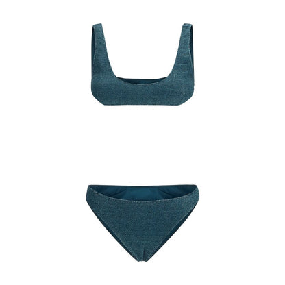 Oséree Blue Polyamide One-Piece Swimsuit