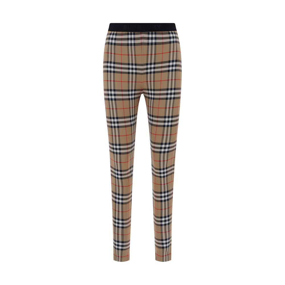 Burberry Brown Polyamide Leggings