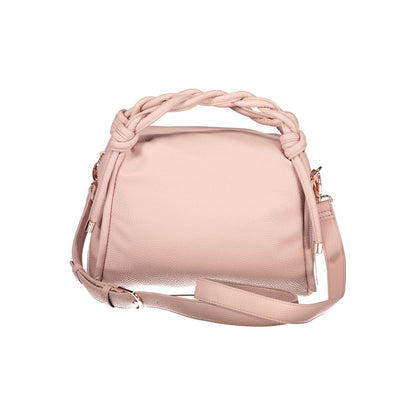 Mario Valentino Rosa Polyurethane Womens Bag