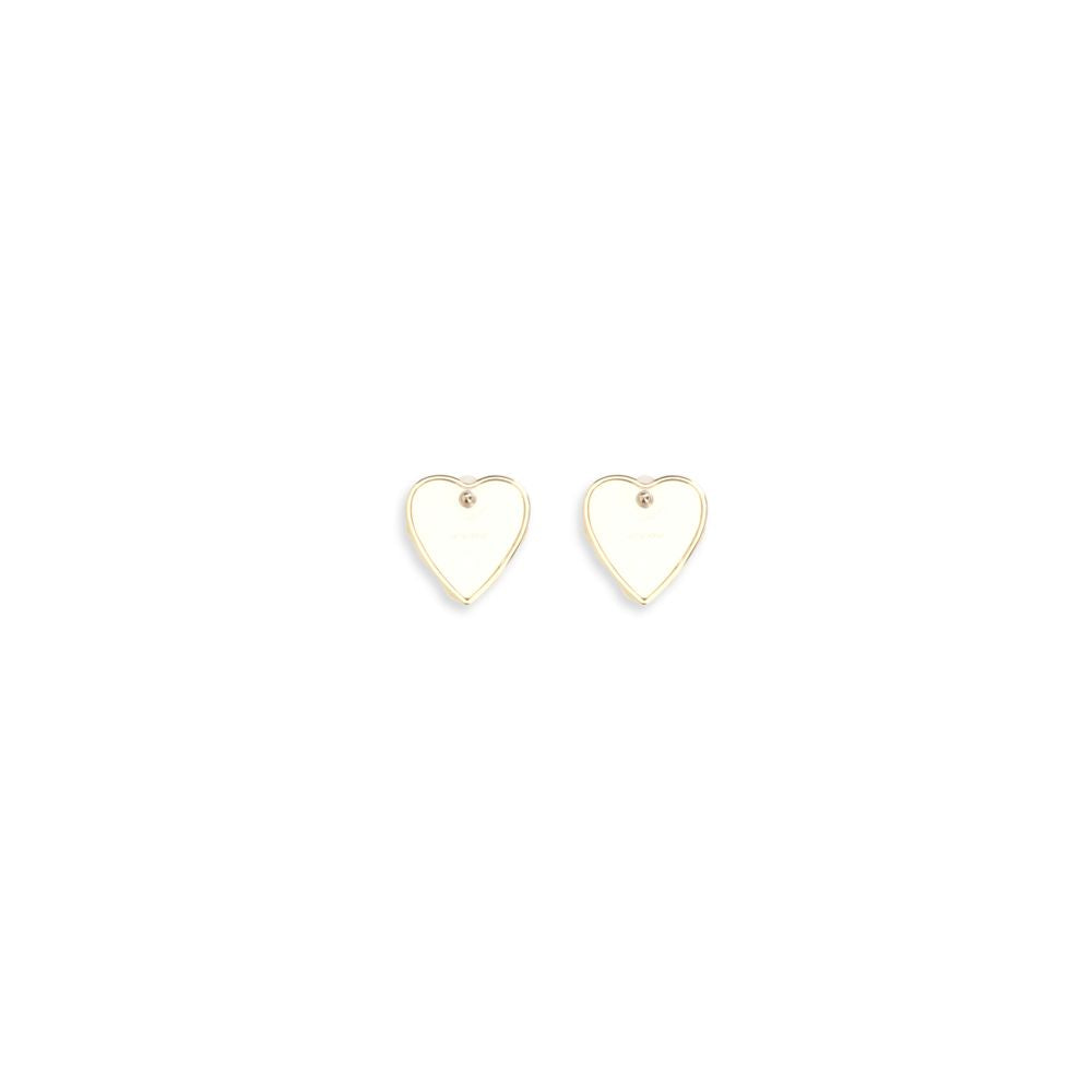 Self-Portrait Gold Brass Earrings
