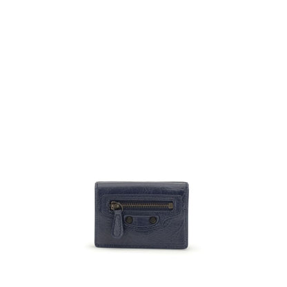 Balenciaga Blue Lamb Ovis Aries Aries Wallet