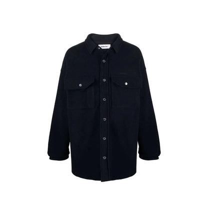 Ambush Blue Marabou Coat
