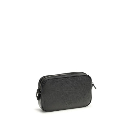 Valentino Garavani Black Calf Leather Bos Taurus Accessories