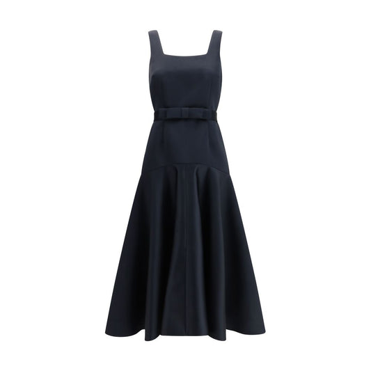 P.A.R.O.S.H. Blue Polyester Casual Dress