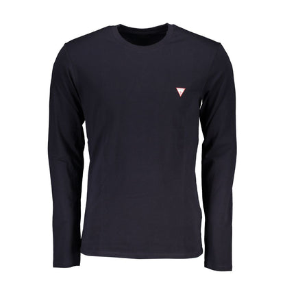 Guess Jeans Blu Cotton Men T-Shirt