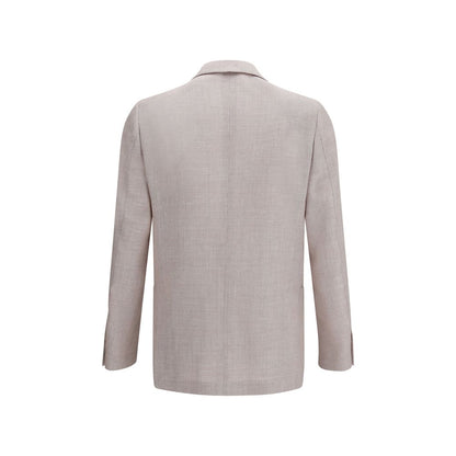 Lardini Multicolor Wool Blazer