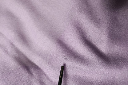Brunello Cucinelli Purple Cashmere Silk Fringe Wrap 200cm x 95cm Scarf