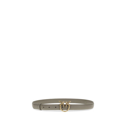 PINKO Brown Calf Leather Bos Taurus Regular Belt