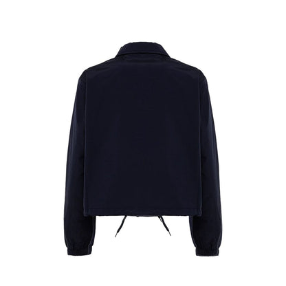 Autry Blue Polyester Shell Jacket