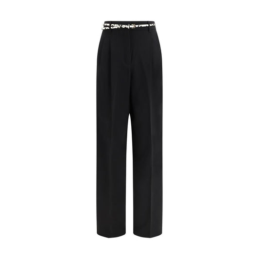 Max Mara Black Triacetate Dress Pants