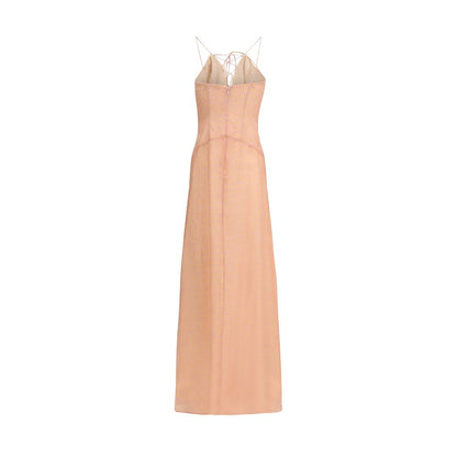 Kristina Ti Multicolor Silk Casual Dress