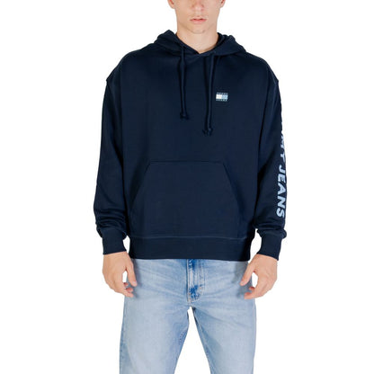 Tommy Hilfiger Jeans Blue Recycled Cotton Hoodie