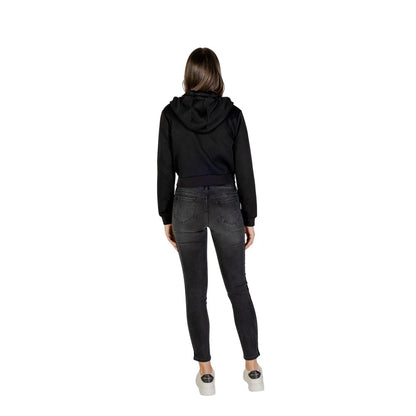 Guess Active Black Polyester Hoodie