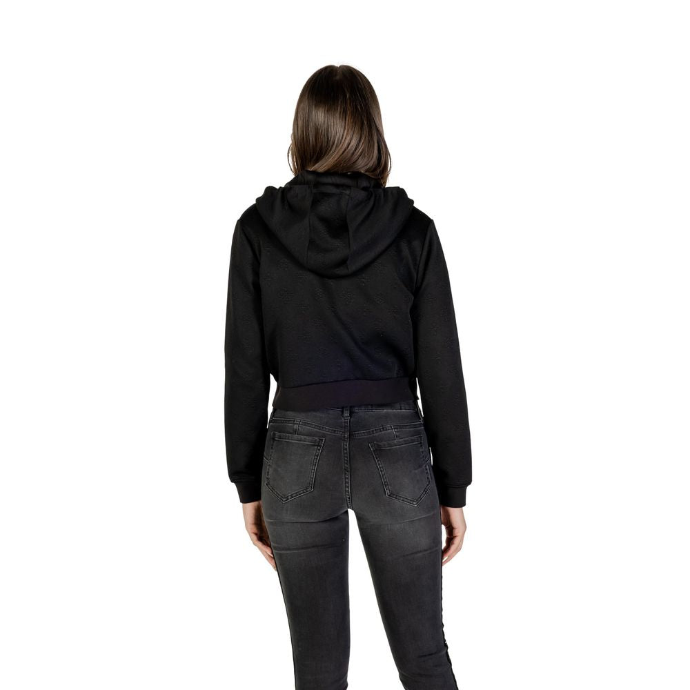 Guess Active Black Polyester Hoodie