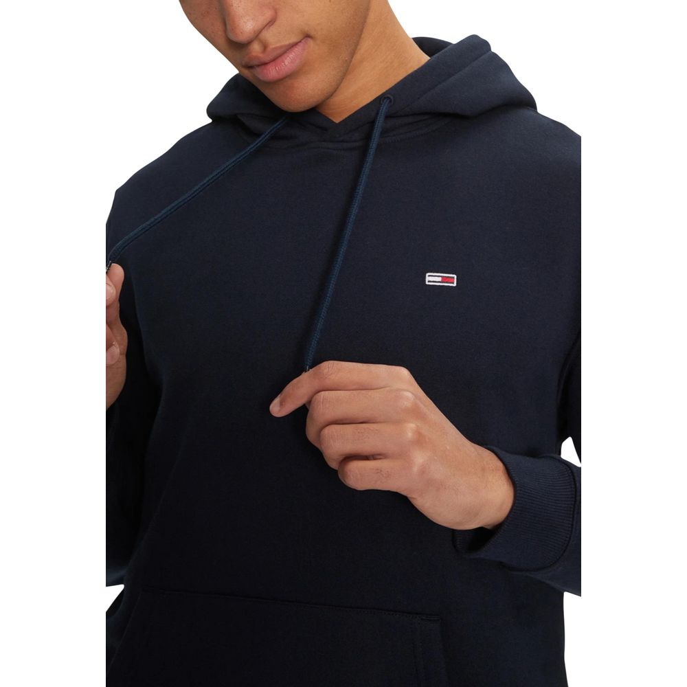 Tommy Hilfiger Jeans Blue Cotton Hoodie