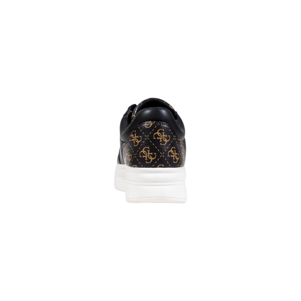 Guess Bicolor Polyester Low Top Sneakers