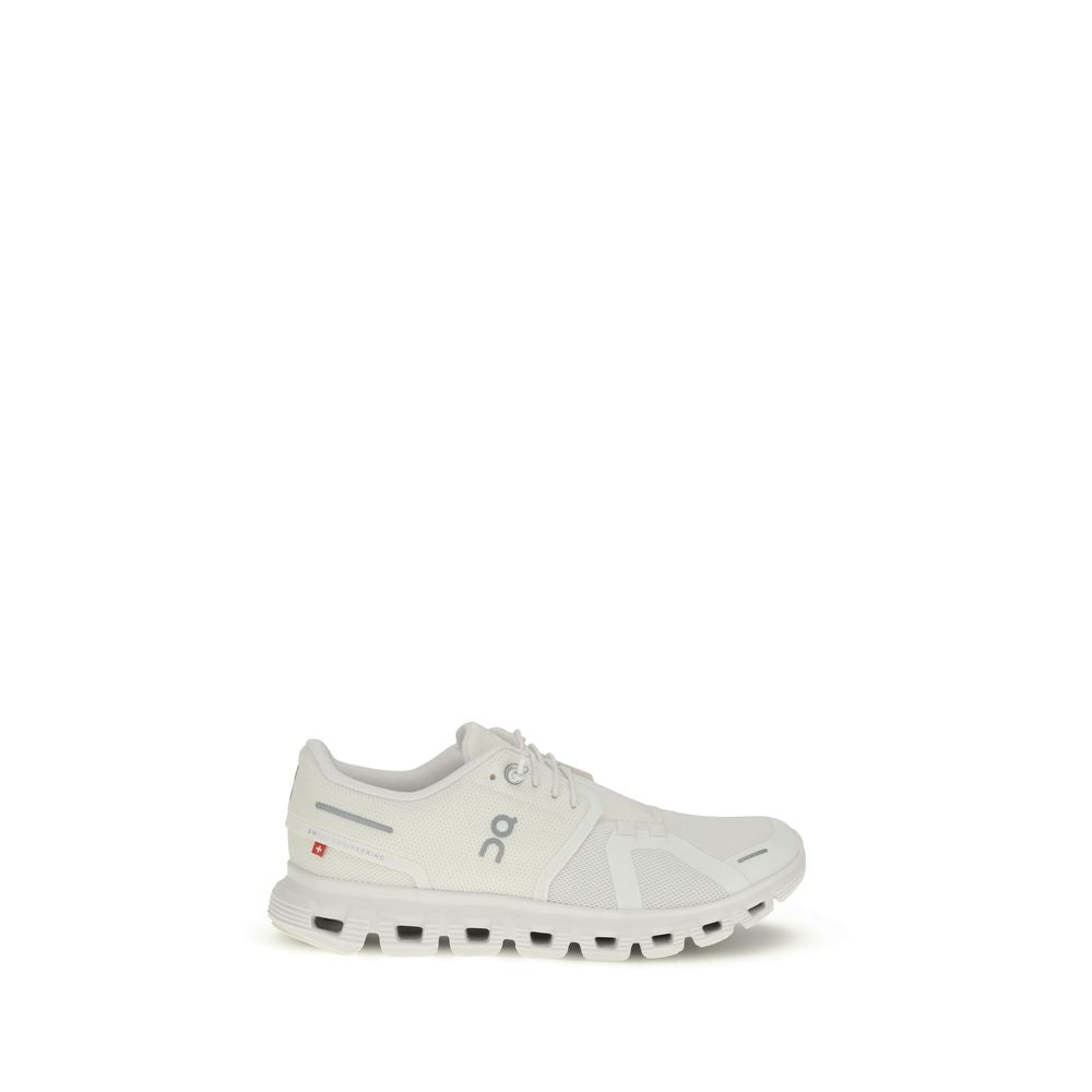 ON White Recycled Polyester Athletic Sneakers