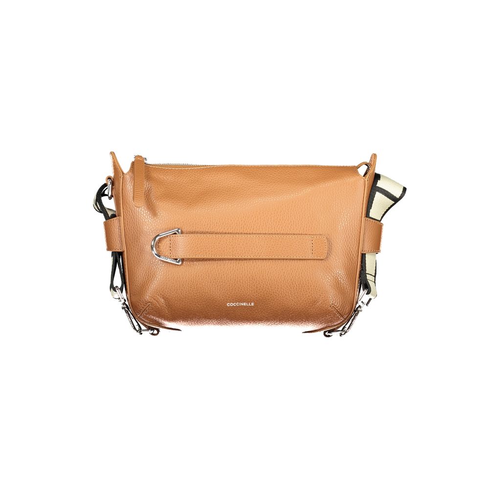 Coccinelle Marrone Leather Women Handbag