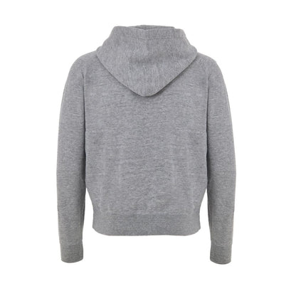 Tom Ford Gray Cotton Hoodie