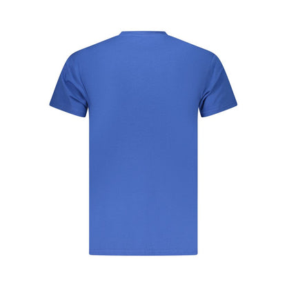 Iceberg Blue Cotton T-Shirt