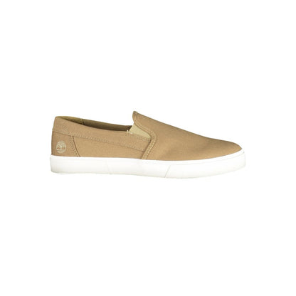 Timberland Beige Polyester Men Sneaker