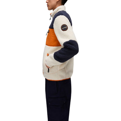 Napapijri Orange Polyester Sweatshirt