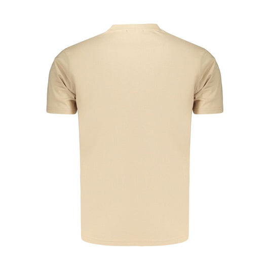 Marina Yachting Beige Cotton Men's T-Shirt