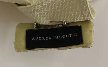 Andrea Incontri Beige Sleeveless Blouse Top