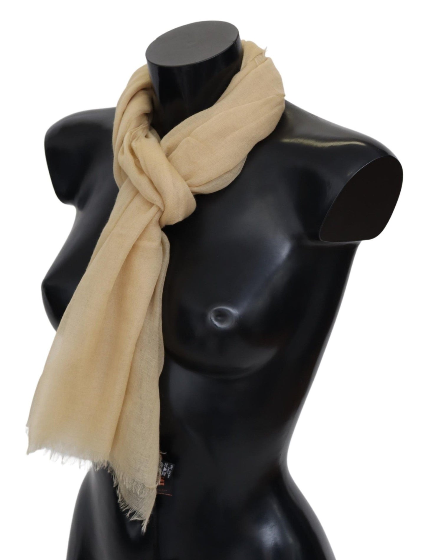 Missoni Beige Cashmere Unisex Neck Scarf
