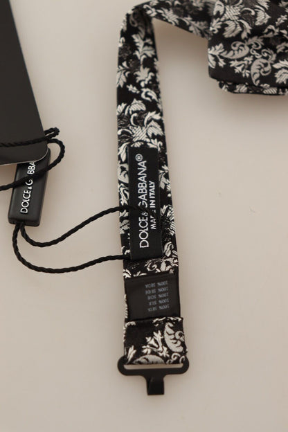 Dolce & Gabbana Multicolor Floral Adjustable Neck Papillon Bow Tie (Copy)