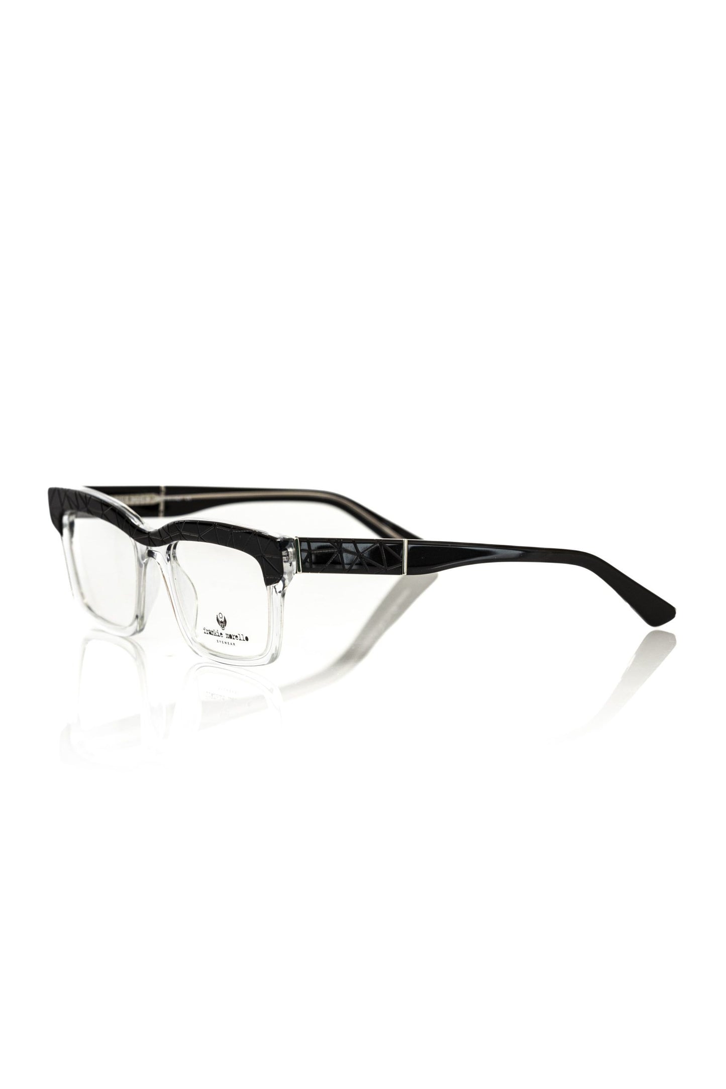 Frankie Morello Black Acetate Glasses Frame