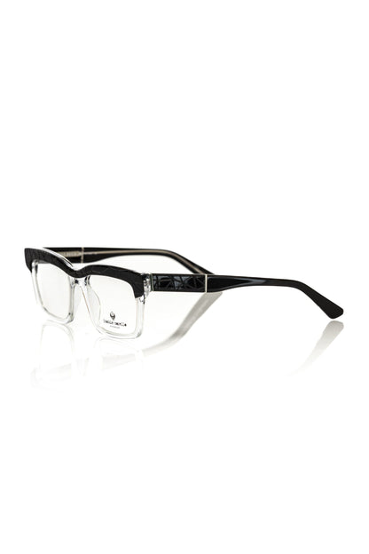 Frankie Morello Black Acetate Glasses Frame