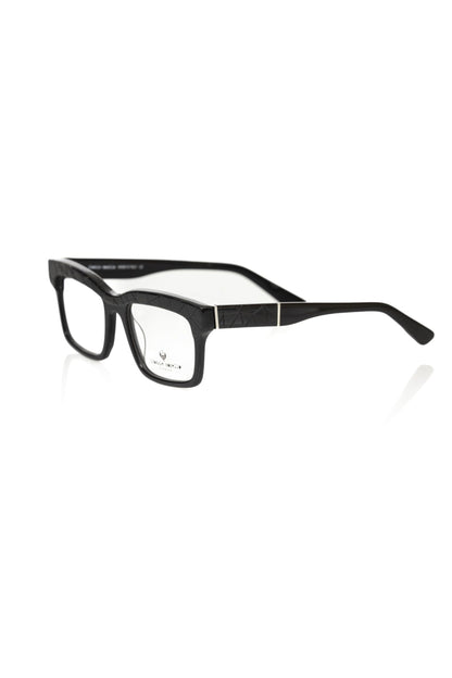 Frankie Morello Black Acetate Glasses Frame