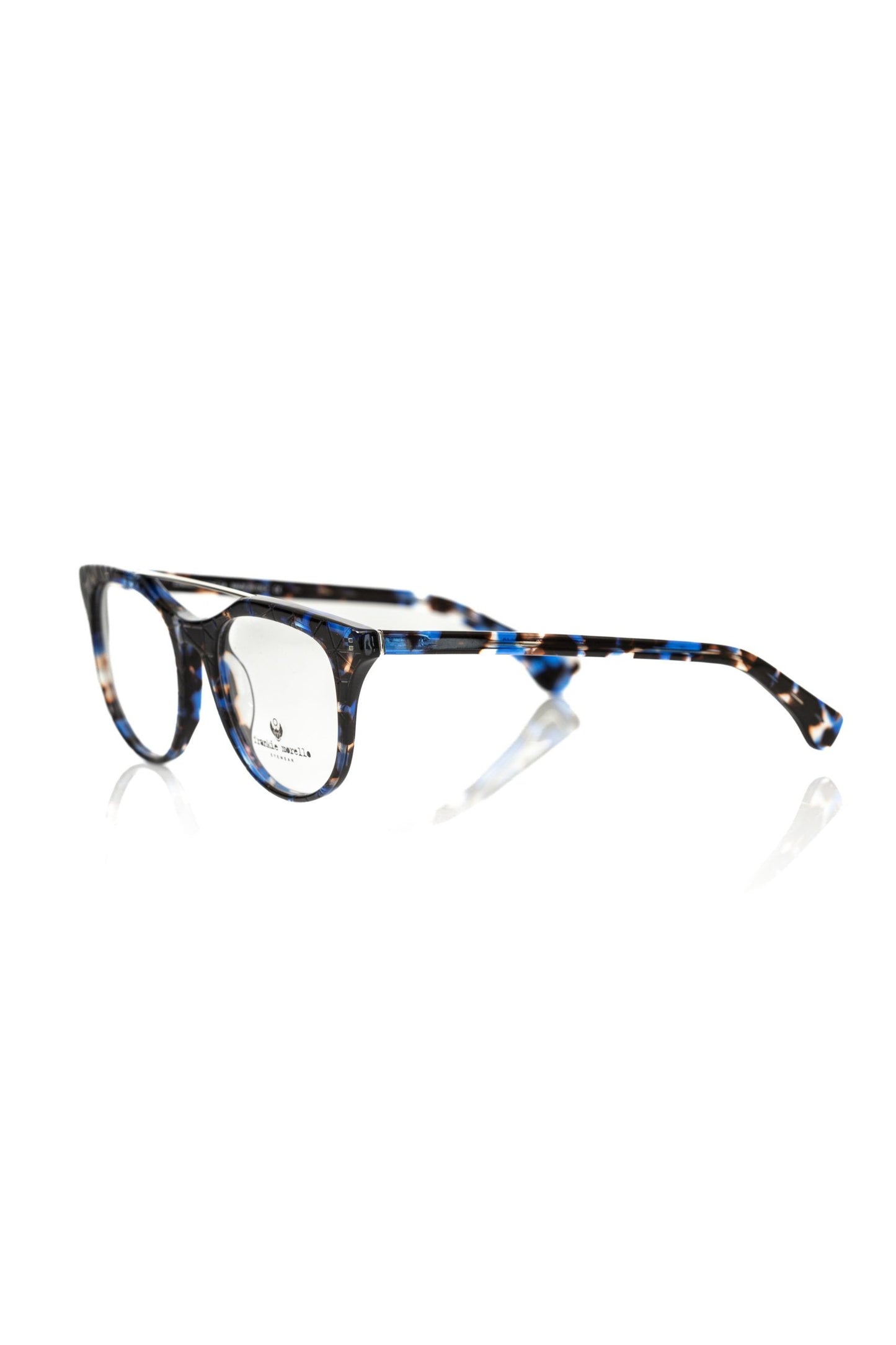 Frankie Morello Blue Acetate Glasses Frame