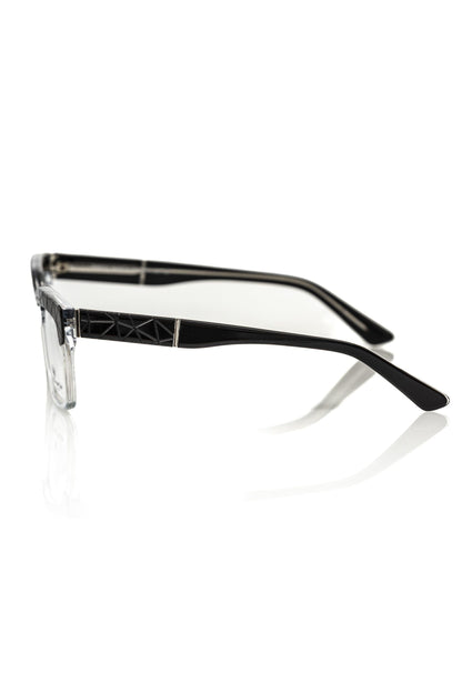 Frankie Morello Black Acetate Glasses Frame