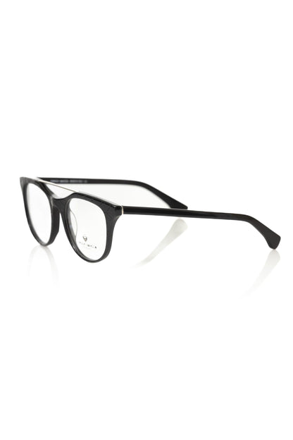 Frankie Morello Black Acetate Glasses Frame