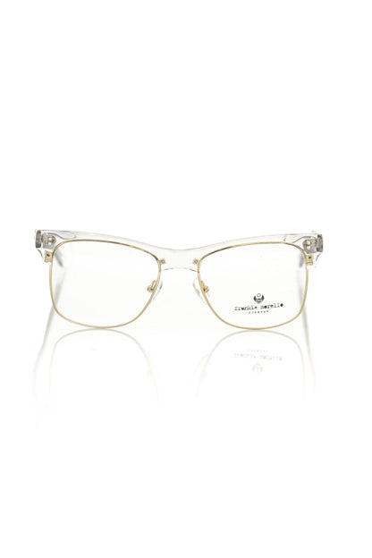 Frankie Morello Gold Acetate Glasses Frame