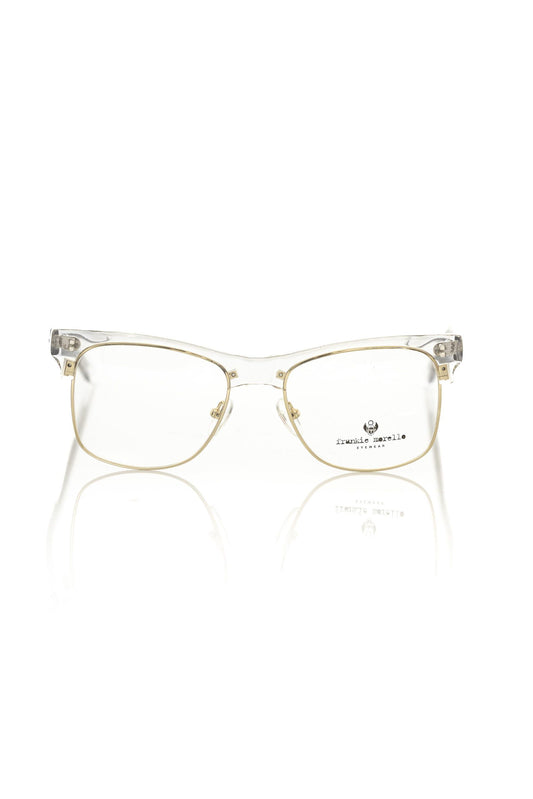 Frankie Morello Gold Acetate Glasses Frame