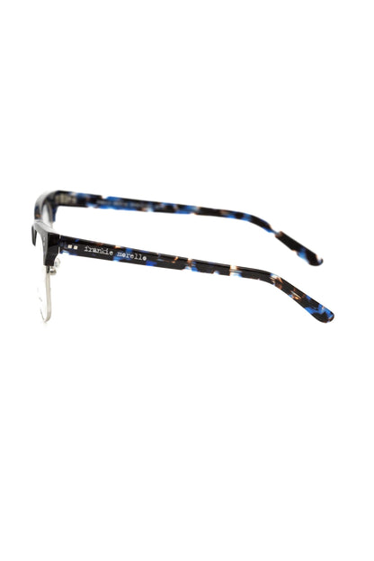 Frankie Morello Blue Acetate Glasses Frame