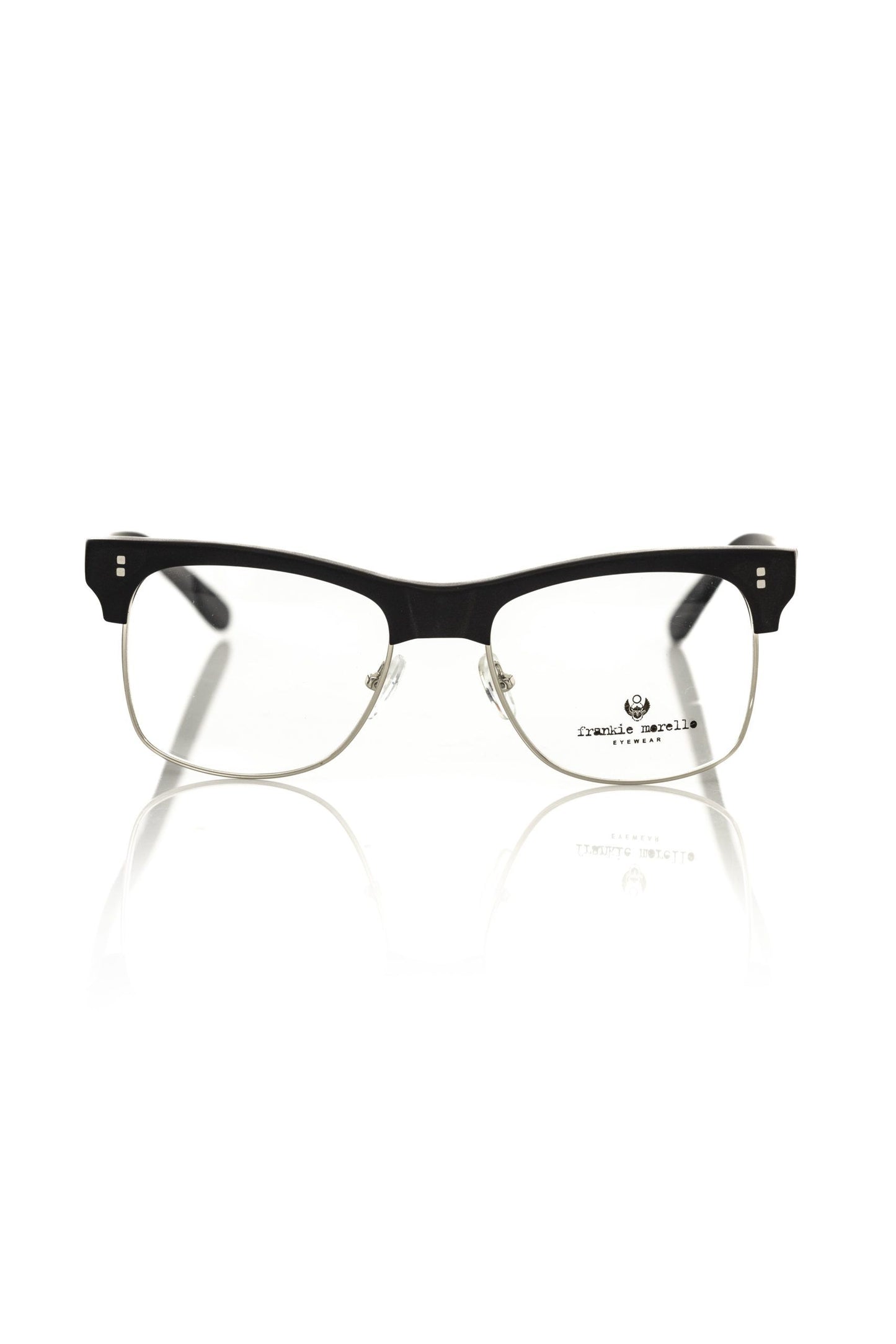 Frankie Morello Black Acetate Glasses Frame