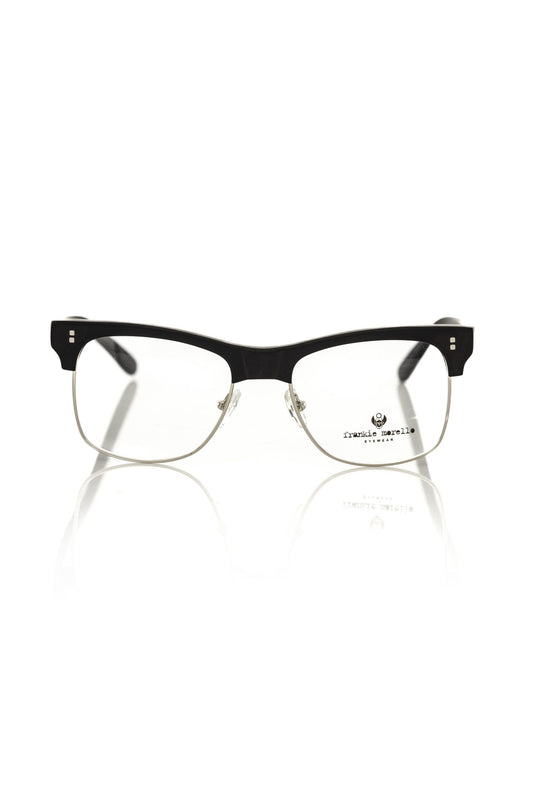 Frankie Morello Black Acetate Glasses Frame