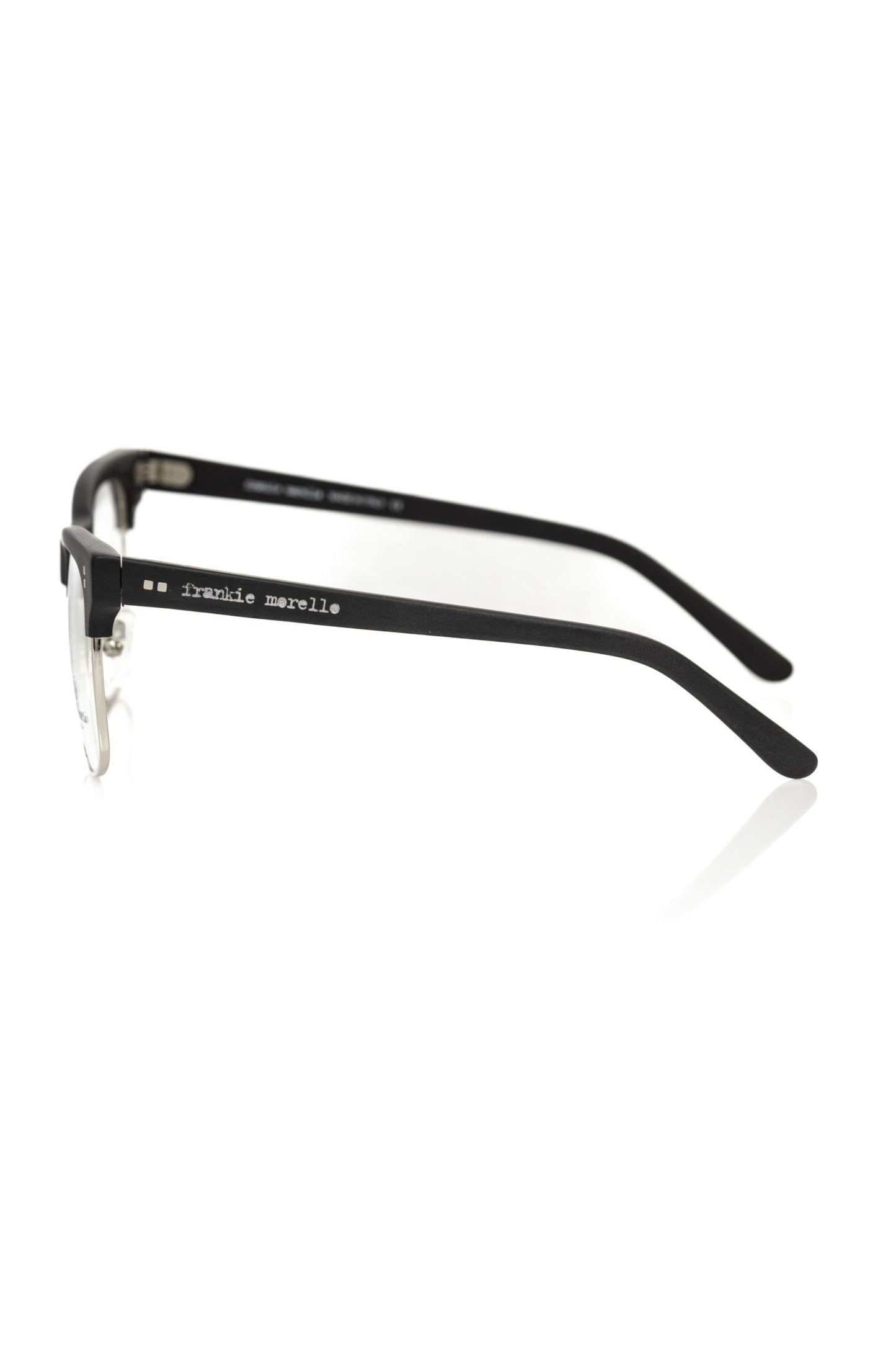 Frankie Morello Black Acetate Glasses Frame