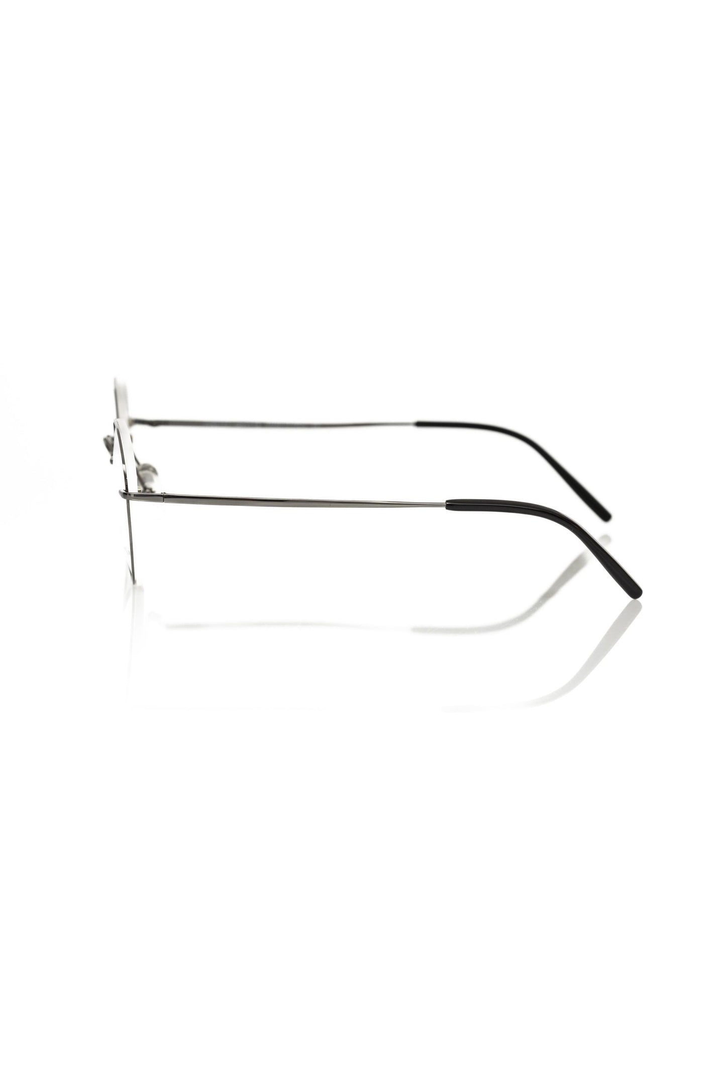 Frankie Morello Gray Metallic Fibre Glasses Frame