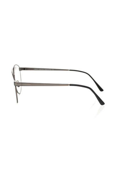 Frankie Morello Gray Metallic Fibre Glasses Frame