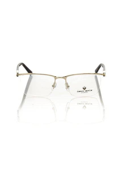 Frankie Morello Gold Metallic Fibre Glasses Frame
