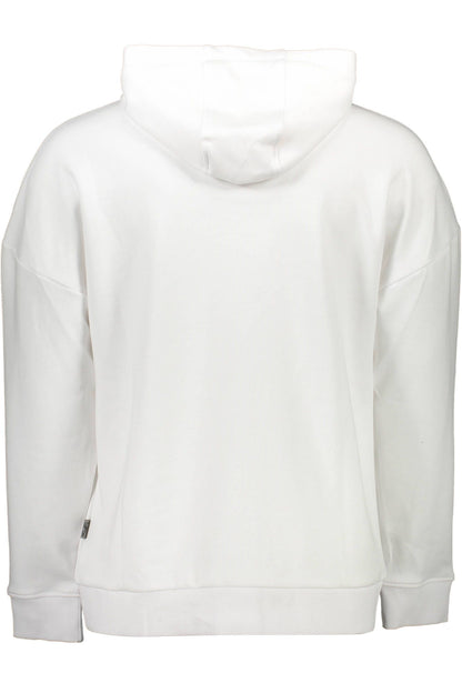 Plein Sport White Cotton Men Sweater