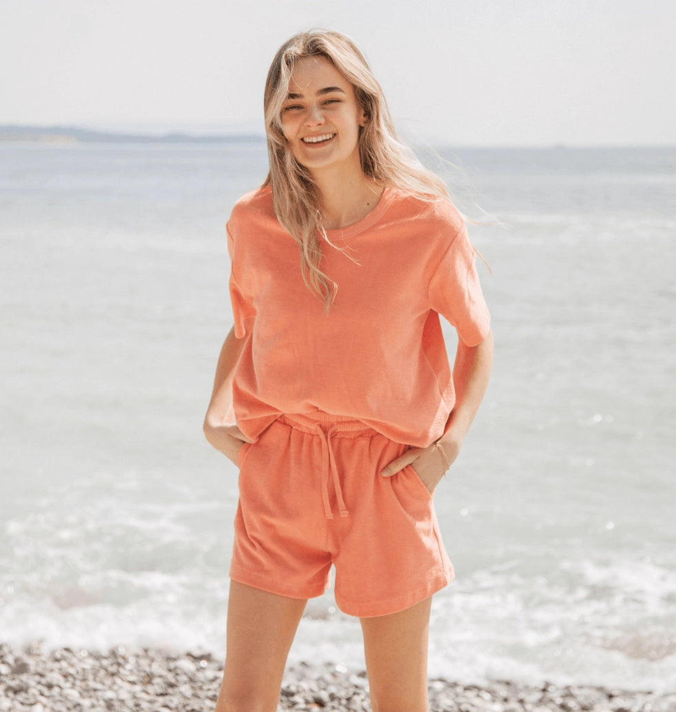 Women's Cove Towelling T-Shirt