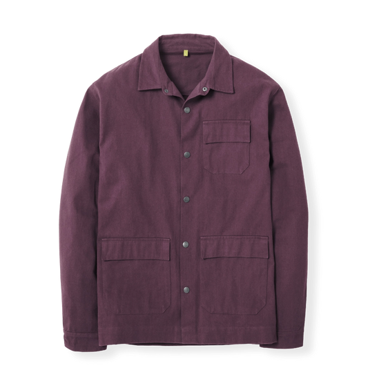 Men's Overshirt   Purple
